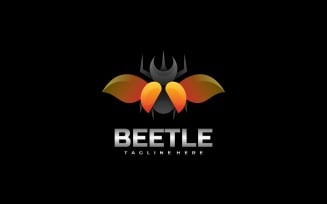 Beetle Gradient Logo Template
