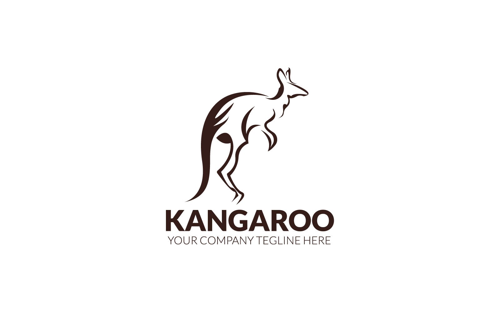 Kit Graphique #216850 Design Kangaroo Divers Modles Web - Logo template Preview