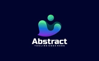 Abstract Gradient Colorful Logo Style