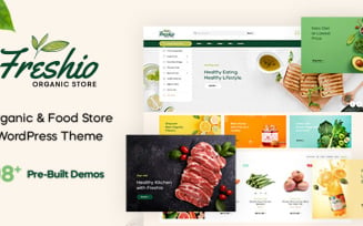 Freshio - Organic, Food Store Prestashop 1.7.8.x , 8.0