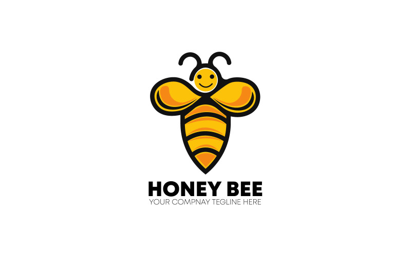Honey Bee Logo Design Template Logo Template