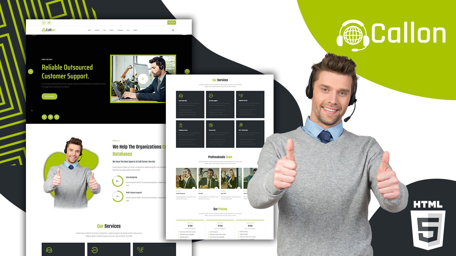 Template #216977 Calls Consulting Webdesign Template - Logo template Preview