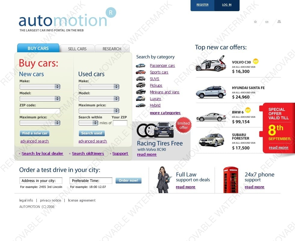 Automation Website Templates Free Download