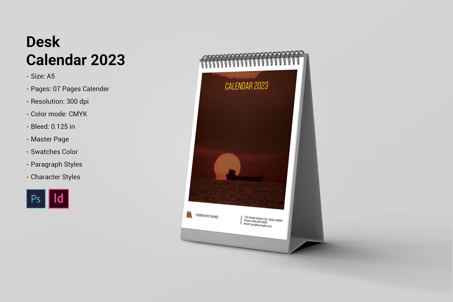 Kit Graphique #217031 Desk Calendar Divers Modles Web - Logo template Preview