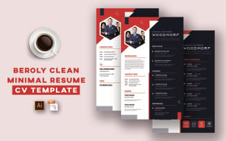 Beroly | Clean & Minimal Resume/CV Template