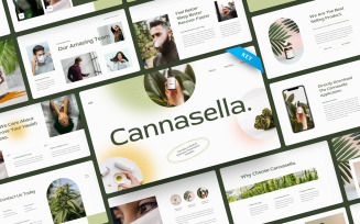 Cannasella - Cannabis & Medical Marijuana Keynote Template