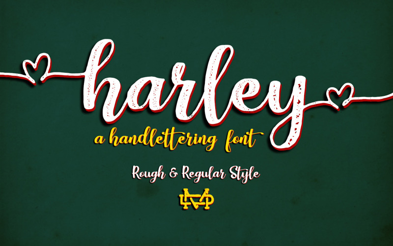 Harley - Beautiful Script Font