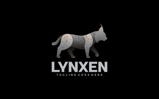 Lynx Gradient Color Logo Style