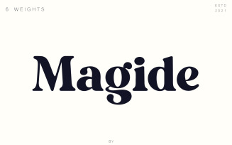 Magide – Modern Serif Font