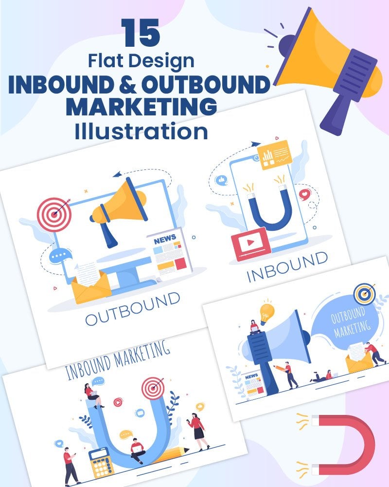 Kit Graphique #217127 Outbound Inbound Divers Modles Web - Logo template Preview