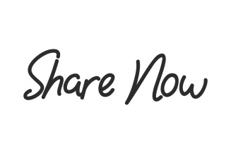 Share Now Handwriting Font