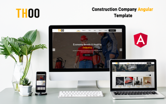 Thoo - Construction Company Angular Website Template