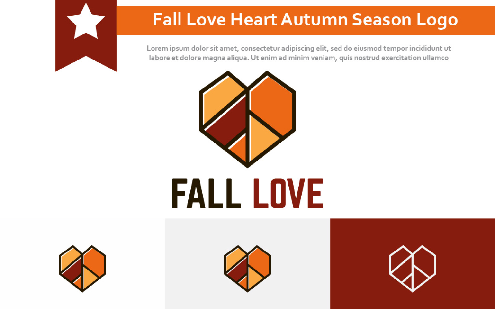 Kit Graphique #217231 Fall Amour Divers Modles Web - Logo template Preview