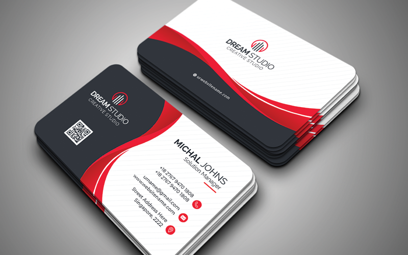 Business Card Templates - Corporate Identity Template 1