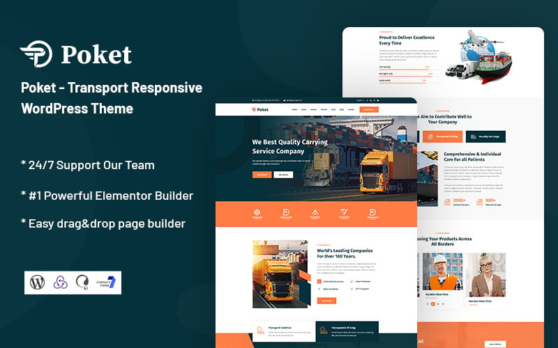 Template #217266 Moving Logistic Webdesign Template - Logo template Preview