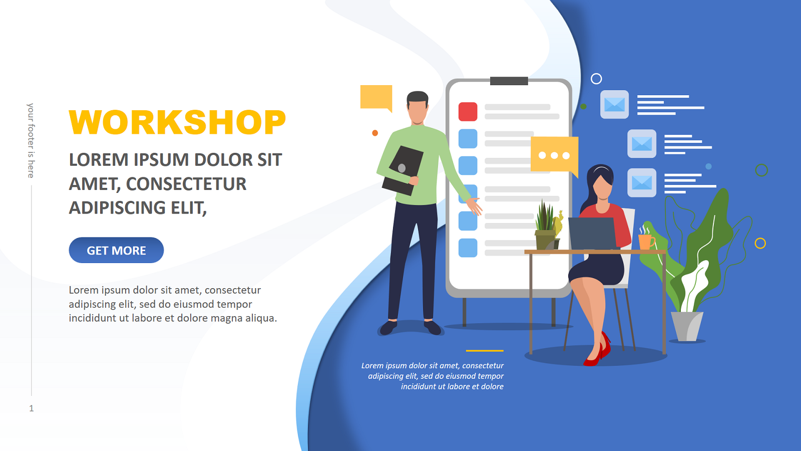 Corporate and Business Workshop - PowerPoint Presentation Template