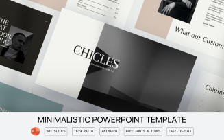 Chicles - Minimalistic PowerPoint Template