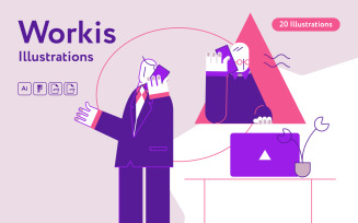 Workis Business Illustrations