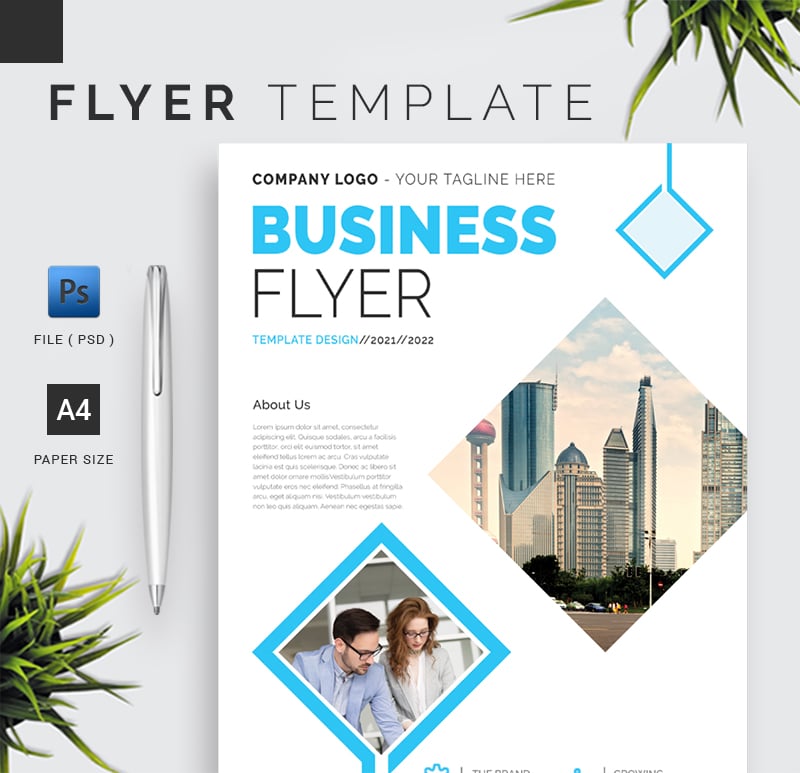 Template #217402 Page Clean Webdesign Template - Logo template Preview