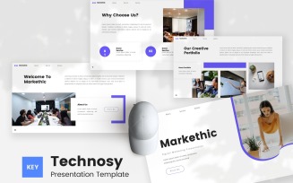 Markethic — Digital Marketing Keynote Template