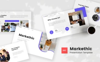 Markethic — Digital Marketing Powerpoint Template