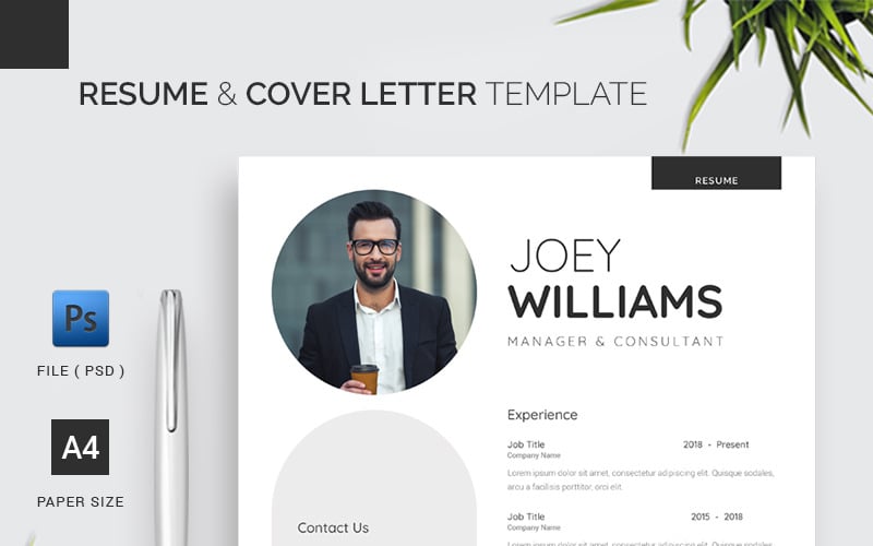 Resume & Cover Letter Template Resume Template