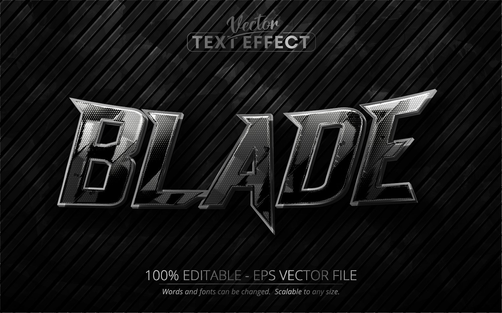 Template #217598 Effect Font Webdesign Template - Logo template Preview