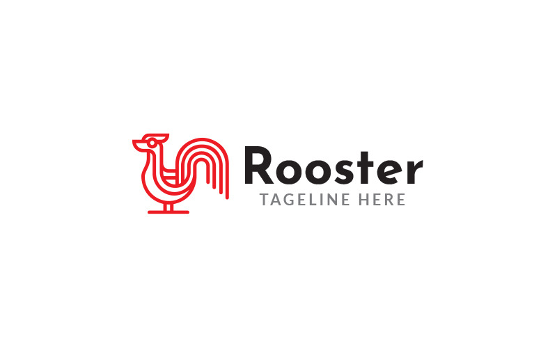 Rooster Logo Design Template Vol 3 Logo Template