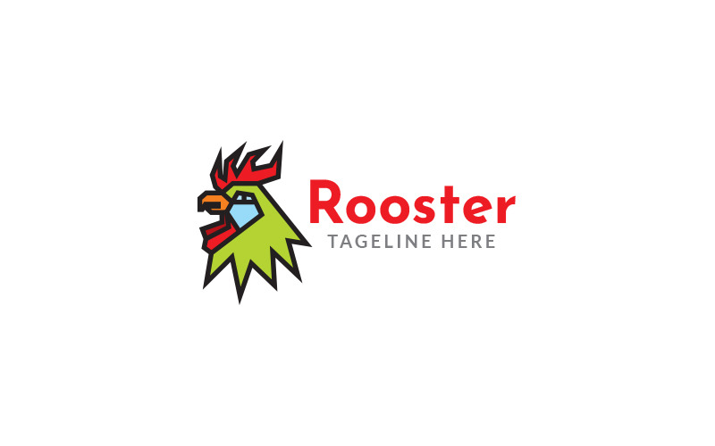 Rooster Logo Design Template Vol 5 Logo Template