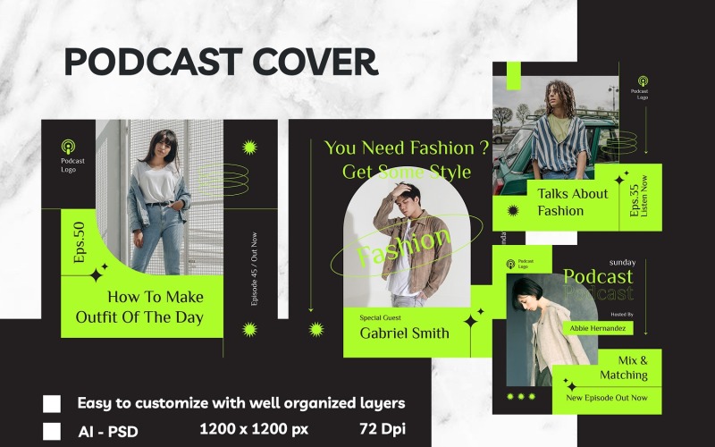 Fashion Street Podcast Cover Social Media
