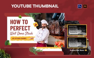 Food Recipes Youtube Thumbnail