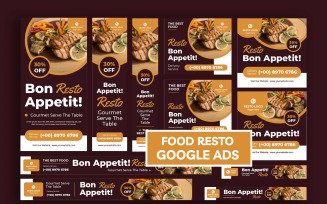 Food Resto Google Ads Template