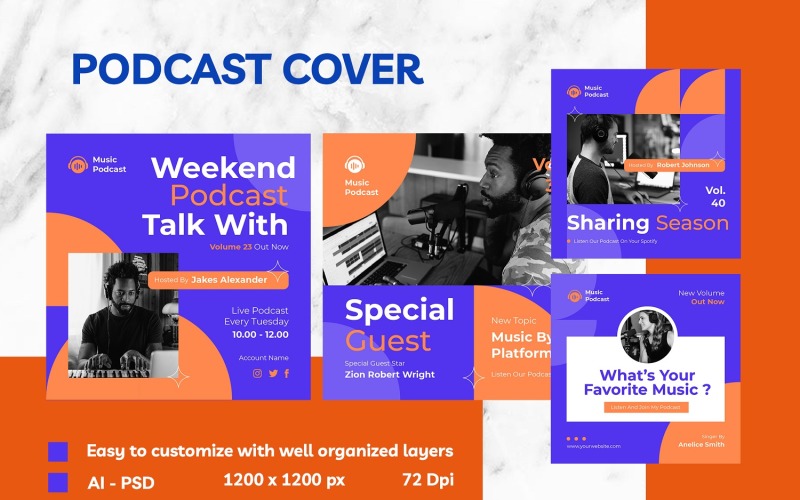 Music Season Podcast Cover Social Media