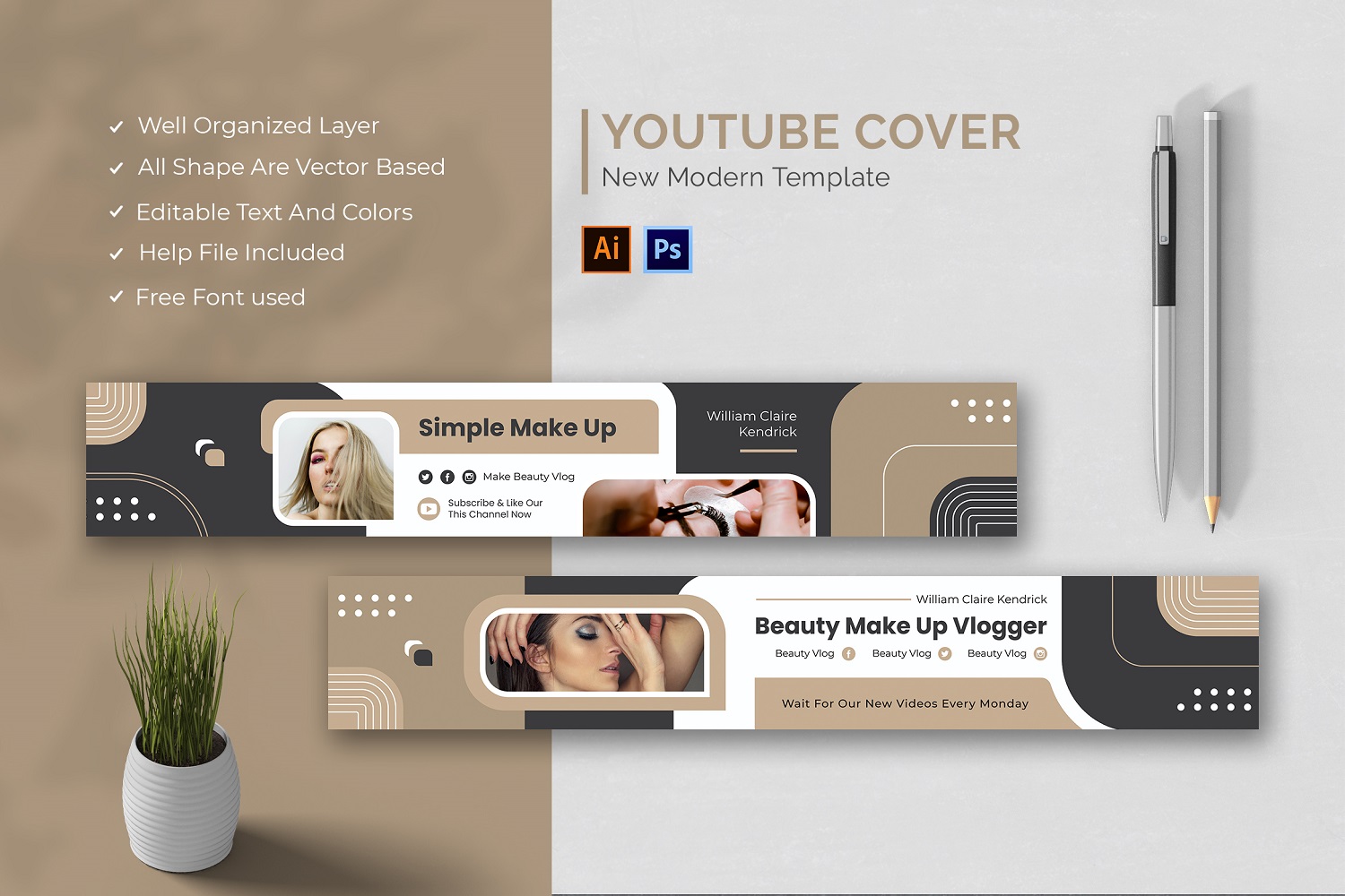 Template #217975 Banner Business Webdesign Template - Logo template Preview