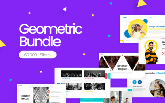 60.000+ Geometric Bundle PowerPoint Template