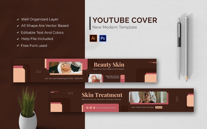 Skin Treatment Youtube Cover Social Media