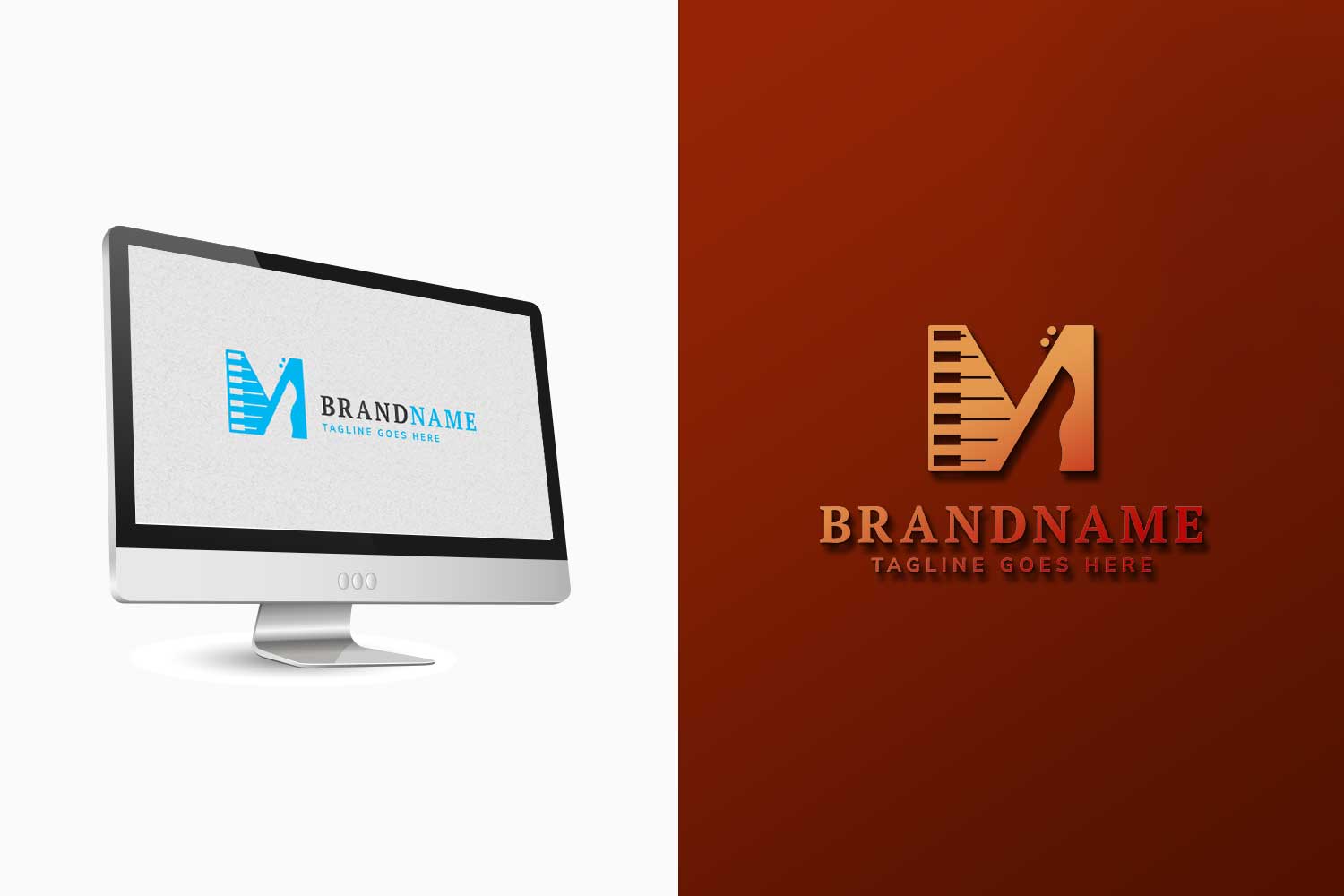 Template #218090 Initial Instrument Webdesign Template - Logo template Preview