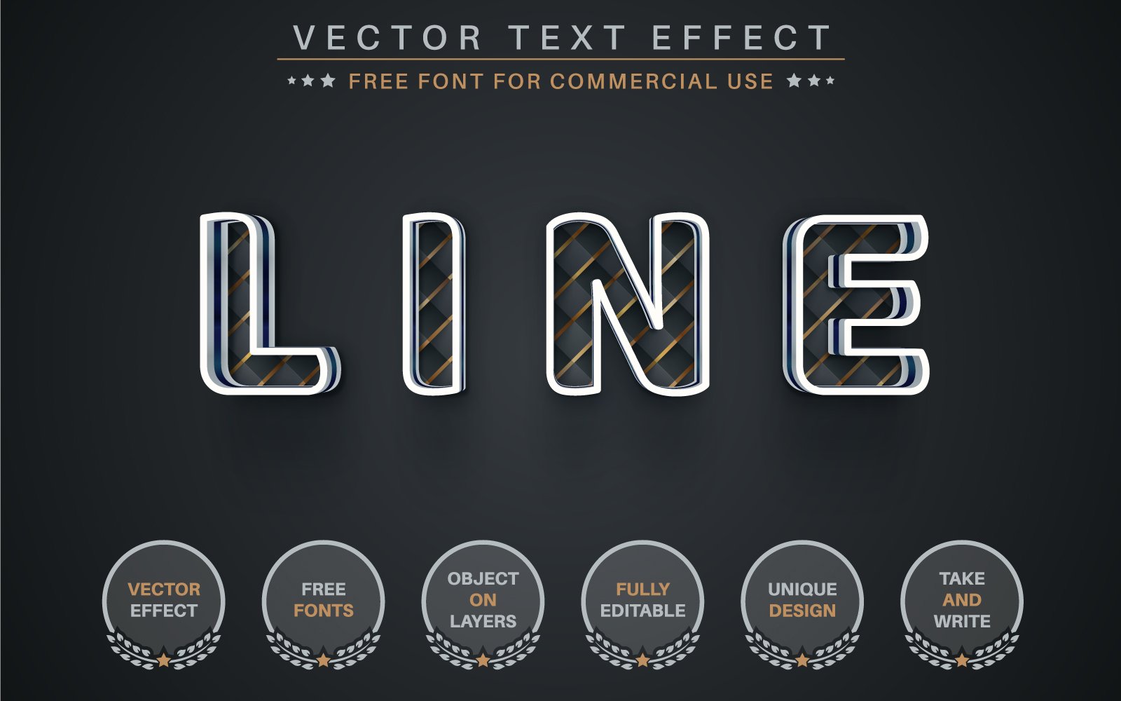 Template #218155 Effectfont Styleeditable Webdesign Template - Logo template Preview