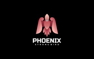 Vector Phoenix Gradient Color Logo