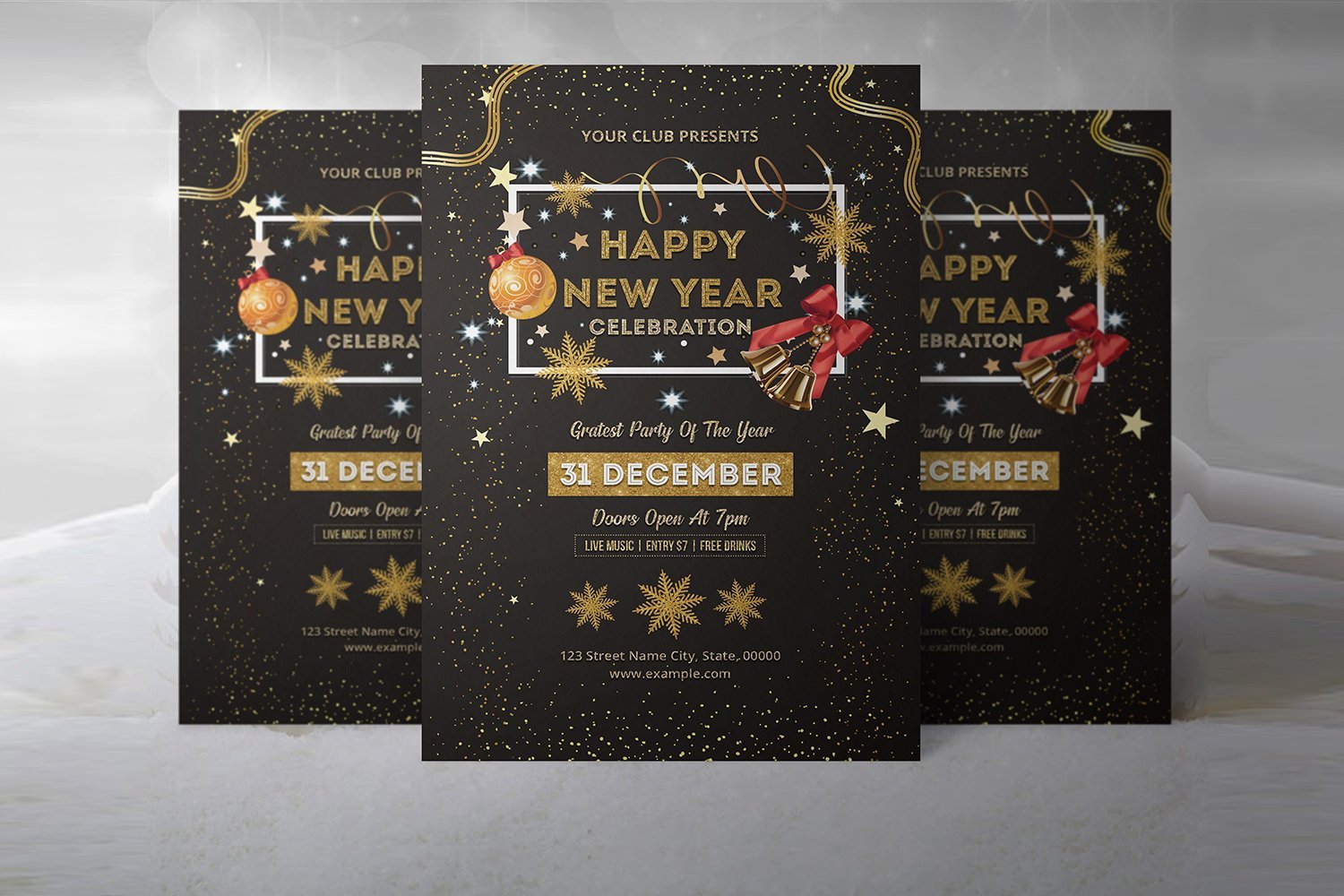 Kit Graphique #218275 New Year Divers Modles Web - Logo template Preview