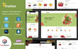 Fruitser - Grocery WooCommerce Store Template