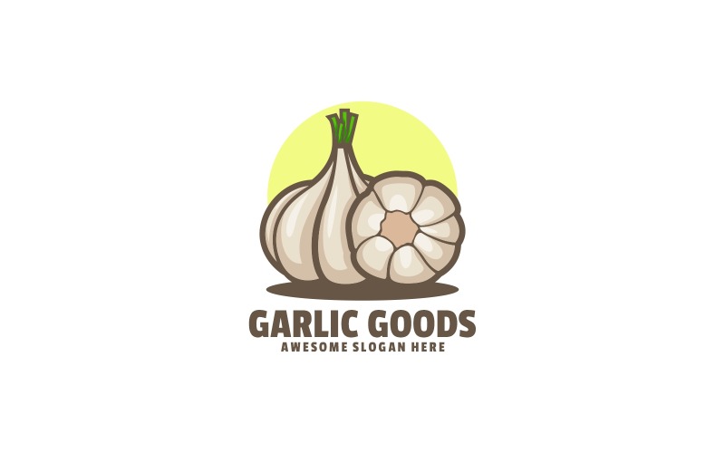 Garlic Goods Simple Logo Style Logo Template