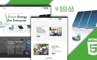 Solaa - Solar HTML5 Template