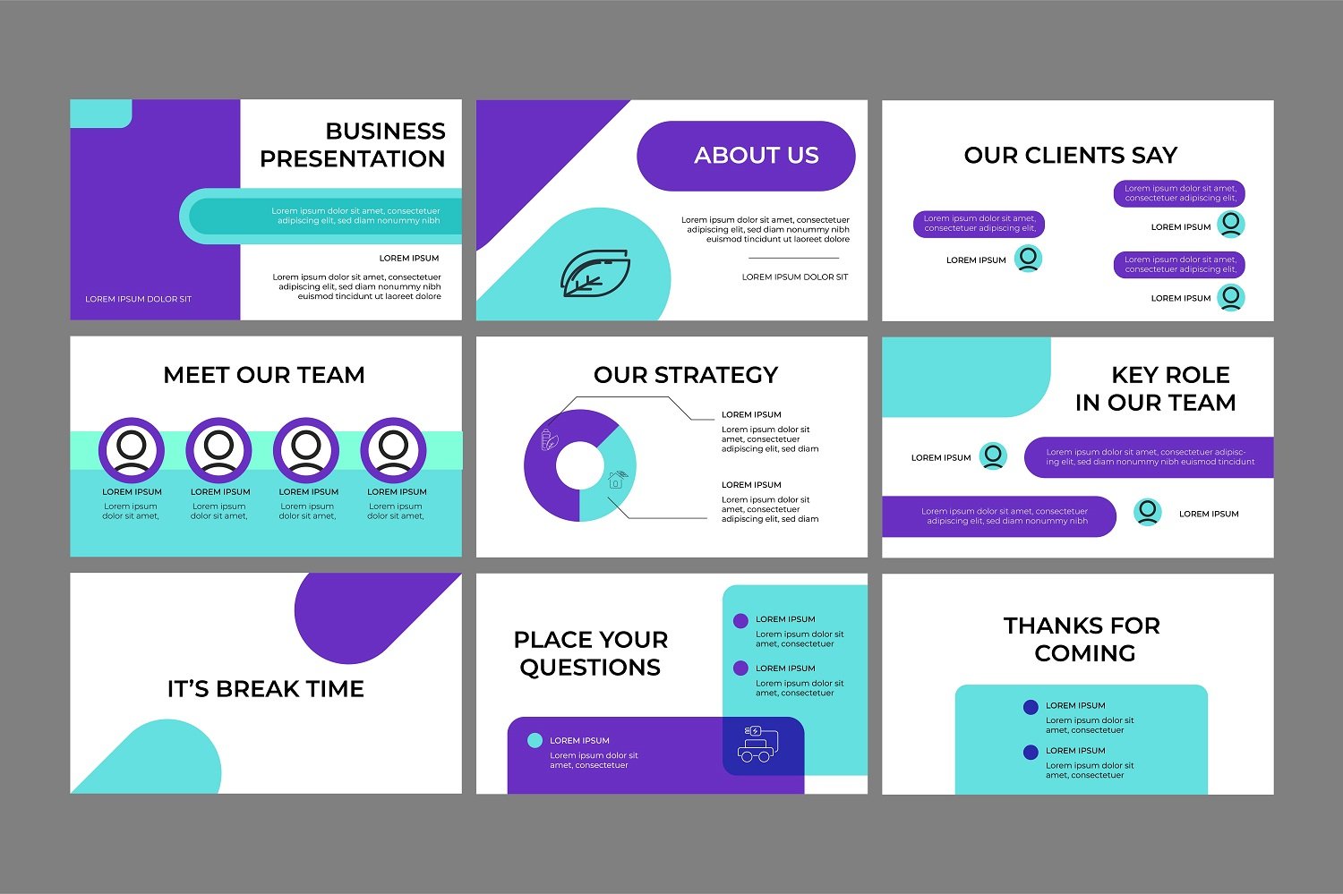 Template #218338 Investment Presentation Webdesign Template - Logo template Preview