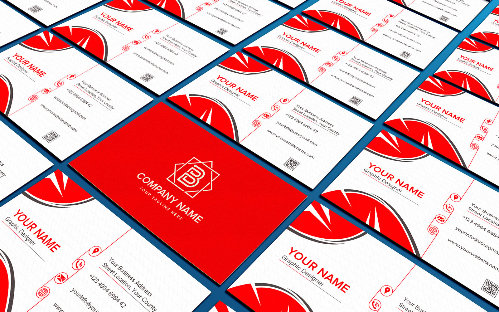 Kit Graphique #218353 Business Card Divers Modles Web - Logo template Preview