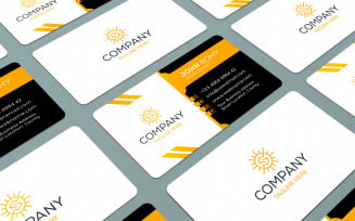 Business Card Design Template 1