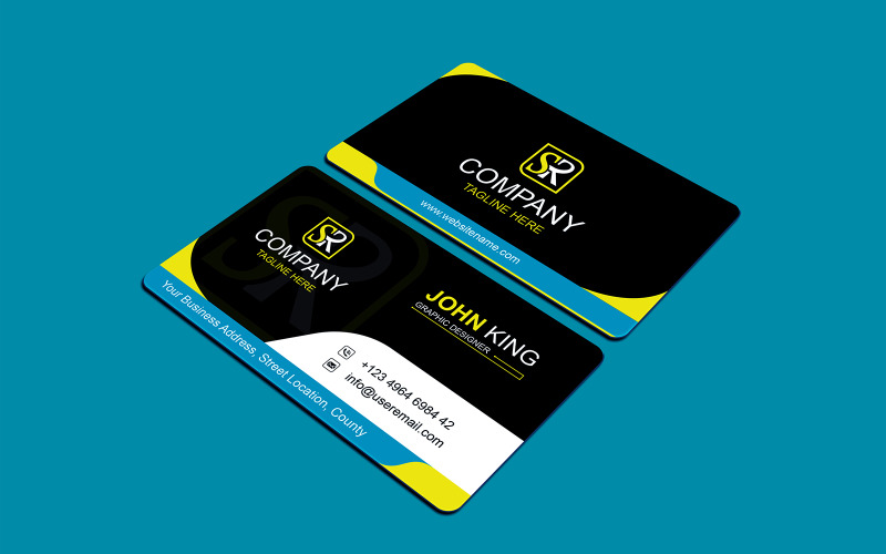 Professional Business Card Design 7 Corporate Identity