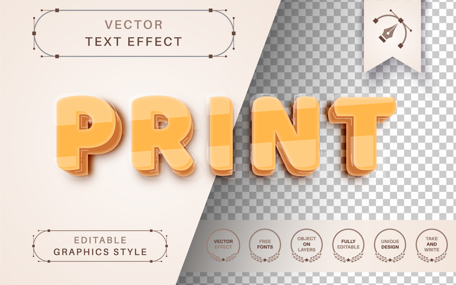 Template #218490 Effectfont Styleeditable Webdesign Template - Logo template Preview
