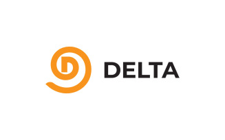 Delta D Letter Logo Deign
