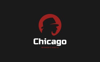 Chicago Silhouette Logo Style